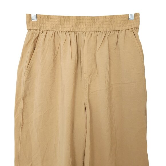 Madewell The Carley Wide-Leg Pant in Softdrape Womens Size M Desert Dune - Picture 4 of 6